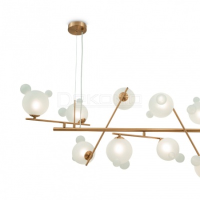 Подвесная люстра Flaty FR5374PL-10BS
