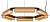 Подвесная люстра Flat MOD296PL-L40BC3K