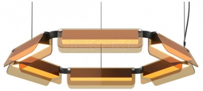 Подвесная люстра Flat MOD296PL-L40BC3K