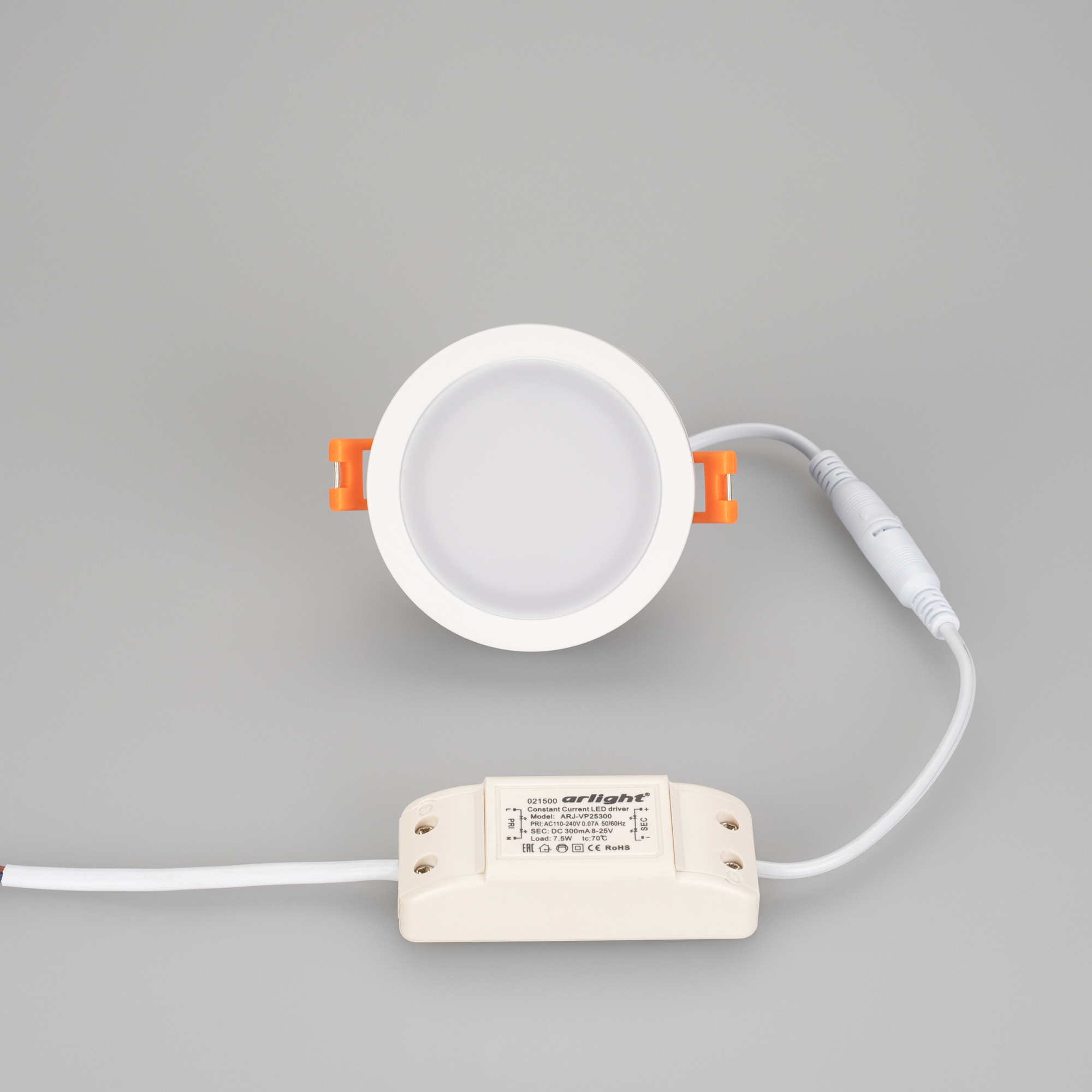 Светодиодная панель LTD-85SOL-5W Warm White (Arlight, IP44 Пластик, 3 года) Arlight 017988