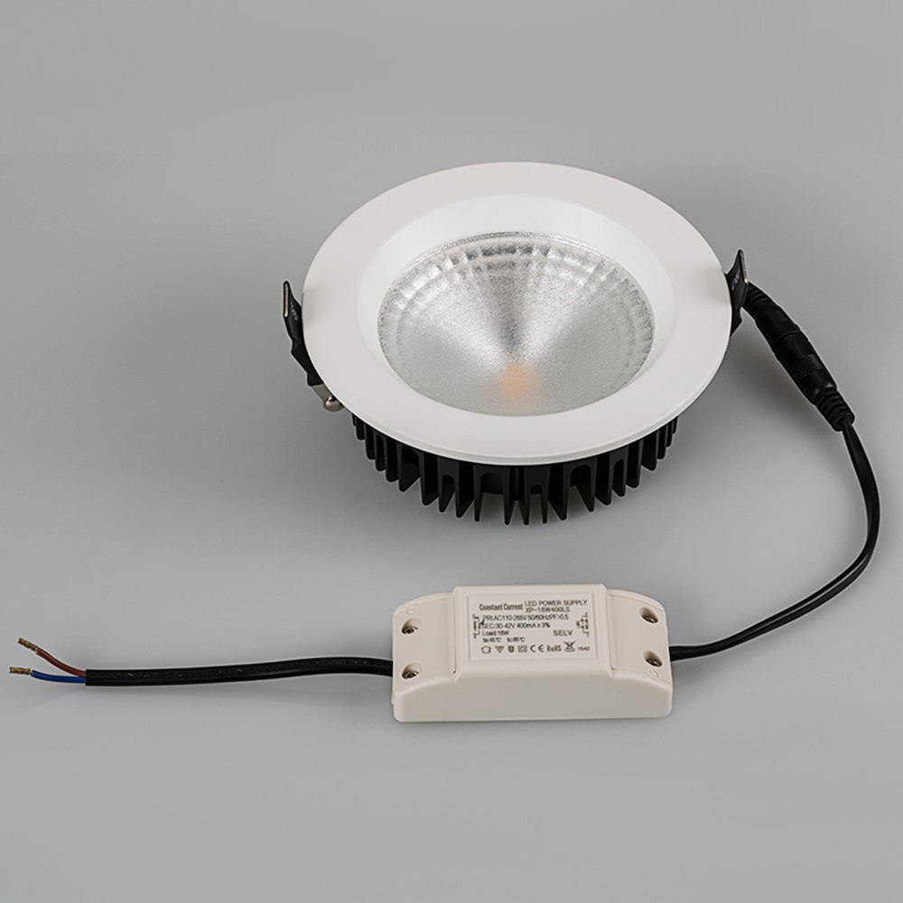 Светодиодный светильник LTD-145WH-FROST-16W Warm White 110deg (Arlight, IP44 Металл, 3 года) Arlight 021068