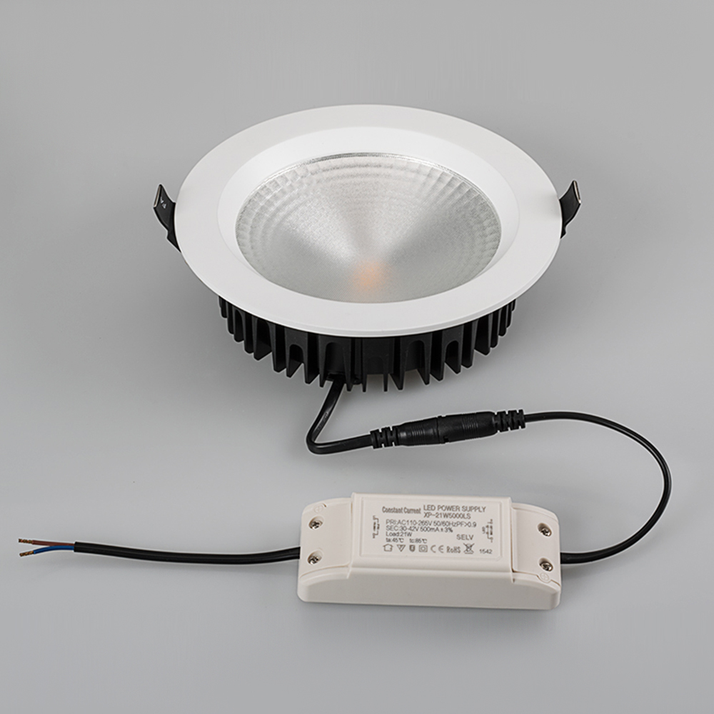 Светодиодный светильник LTD-187WH-FROST-21W Warm White 110deg (Arlight, IP44 Металл, 3 года) Arlight 021069