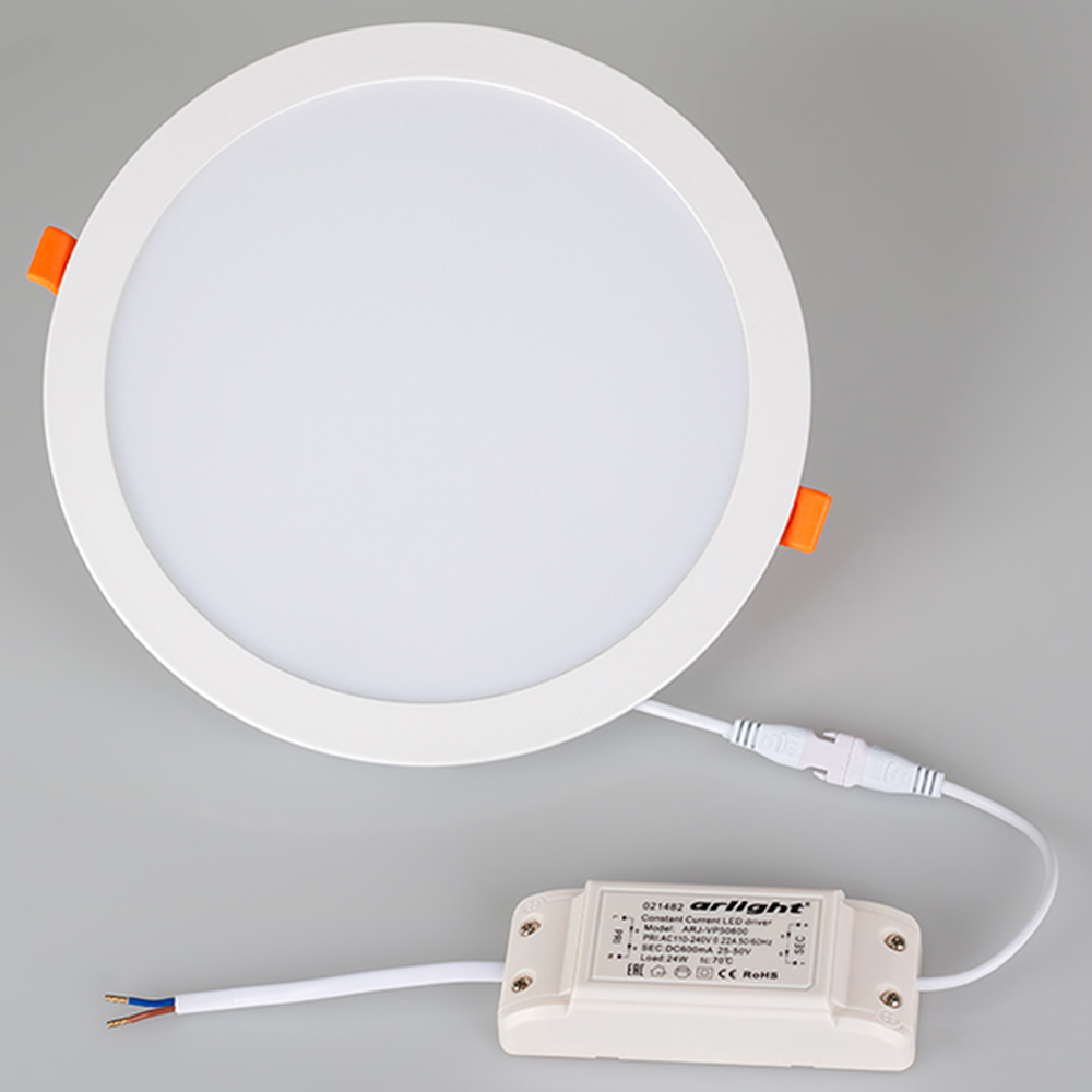 Светильник DL-BL225-24W White (Arlight, IP40 Металл, 3 года) Arlight 021442