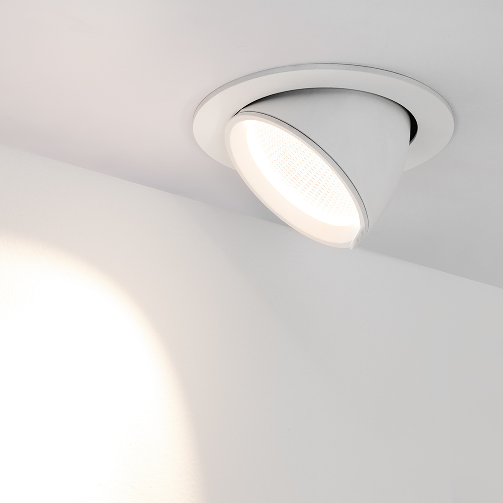 Светильник LTD-EXPLORER-R130-20W Day4000 (WH, 38 deg) (Arlight, IP20 Металл, 3 года) Arlight 024030