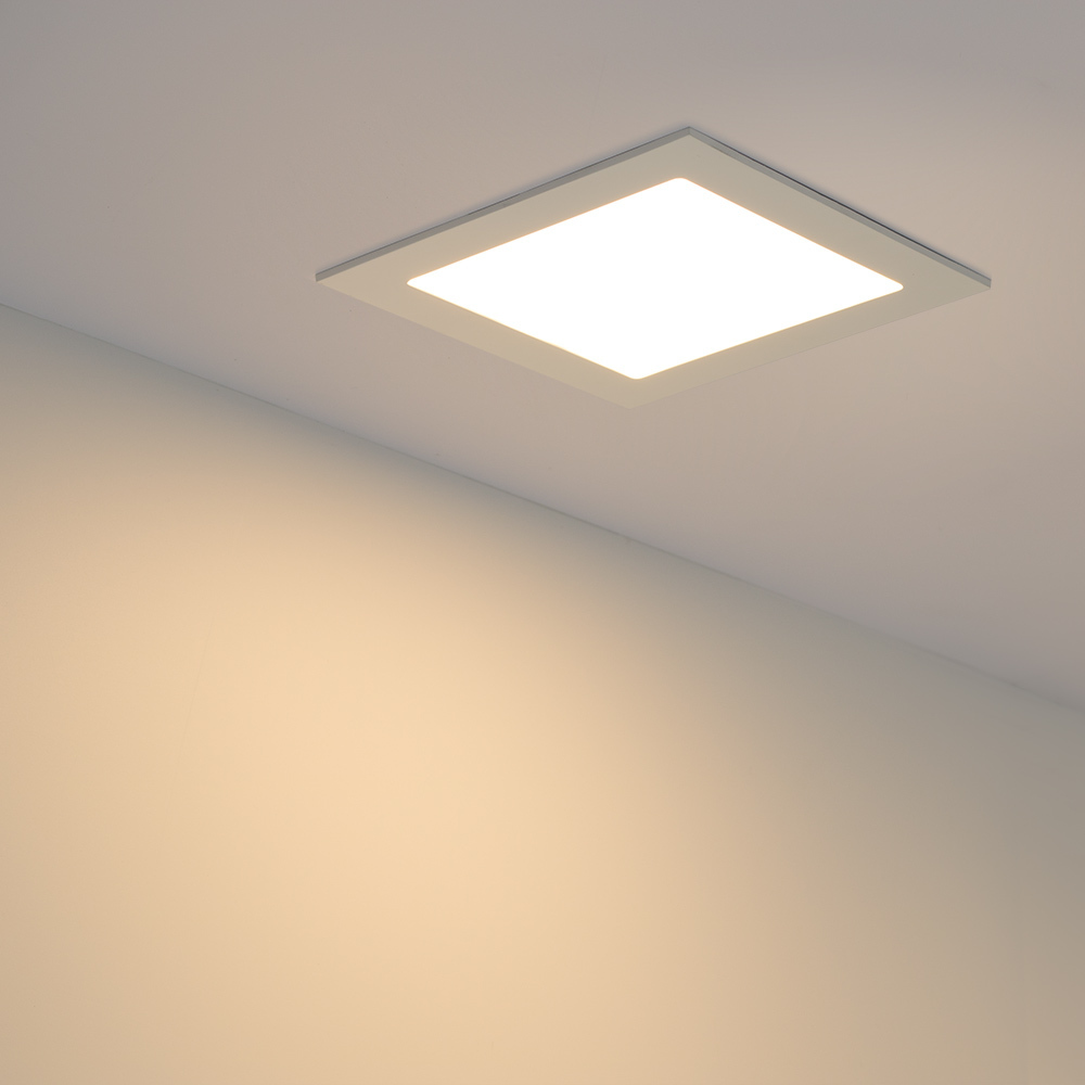 Светильник DL-172x172M-15W Warm White (Arlight, IP40 Металл, 3 года) Arlight 020133
