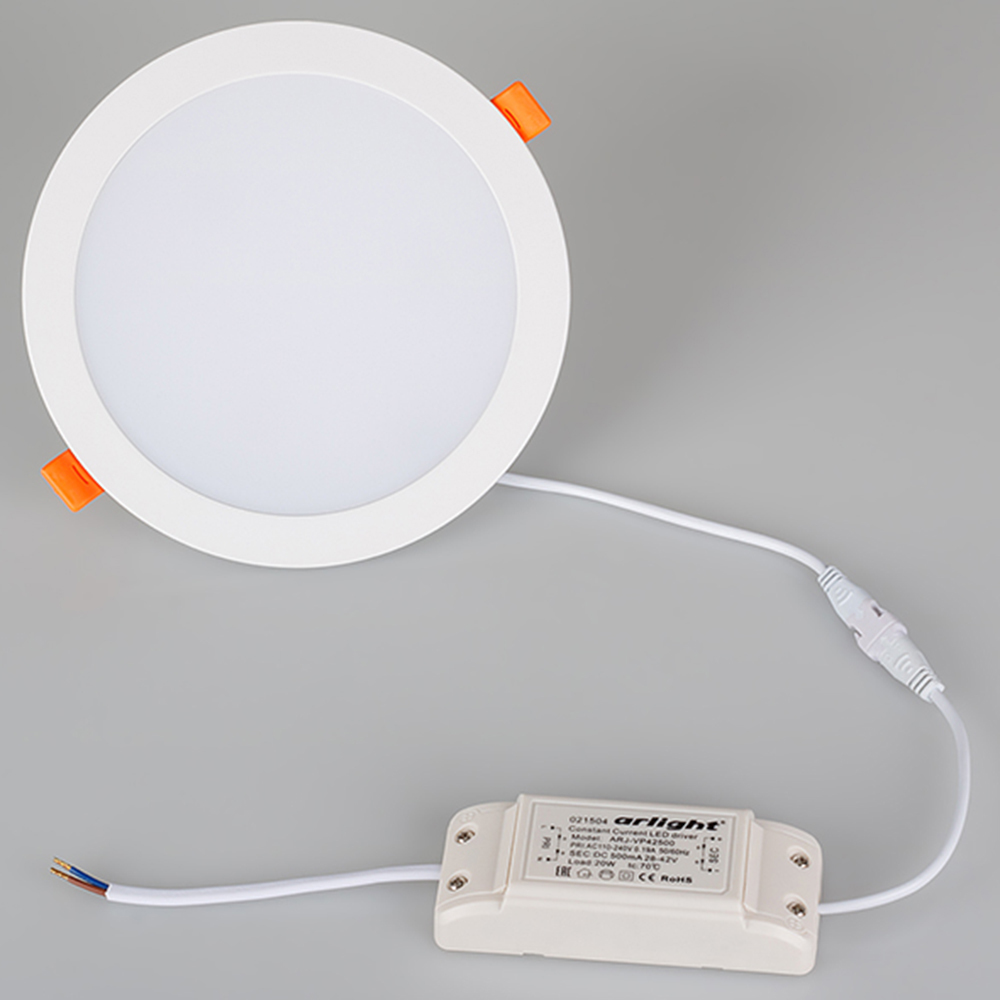Светильник DL-BL180-18W White (Arlight, IP40 Металл, 3 года) Arlight 021439