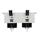 Светильник CL-KARDAN-S180x102-2x9W Day (WH-BK, 38 deg) (Arlight, IP20 Металл, 3 года) Arlight 024129