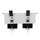 Светильник CL-KARDAN-S180x102-2x9W White (WH-BK, 38 deg) (Arlight, IP20 Металл, 3 года) Arlight 024131