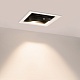 Светильник CL-KARDAN-S190x190-25W White6000 (WH-BK, 30 deg) (Arlight, IP20 Металл, 3 года) Arlight 026500
