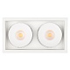Светильник CL-SIMPLE-S148x80-2x9W Warm3000 (WH, 45 deg) (Arlight, IP20 Металл, 3 года) Arlight 026876