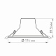 Светильник LTD-LEGEND-R175-20W White6000 (WH, 50 deg) (Arlight, IP20 Металл, 3 года) Arlight 027314