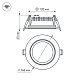 Светодиодная панель LT-R160WH 12W Warm White 120deg (Arlight, IP40 Металл, 3 года) Arlight 016571
