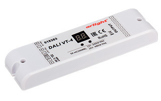Диммер DALI VT-4 (12-36V, 240-720W, 4 адреса) (Arlight, -)
