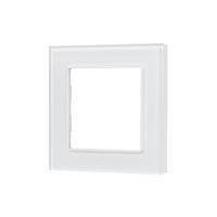 Рамка стеклянная FRM-GLARE-GS-1-WH (Arlight, -)