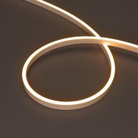 Светодиодная лента герметичная MOONLIGHT-SIDE-A120-06x12mm 24V Warm2300 (9.6 W/m, IP65, 5m, wire x2) (Arlight, Вывод кабеля прямой)