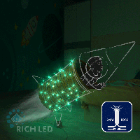 Светодиодная гирлянда Rich LED 10 м, 100 LED, 24В, соединяемая, влагозащитный колпачок, зеленая, мерцающая, белый провод, Светодиодная гирлянда Rich LED 10 м, 100 LED, 24В, соединяемая, влагозащитный колпачок, зеленая, мерцающая, белый провод,
