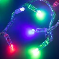 Светодиодная гирлянда ARD-STRING-CLASSIC-10000-CLEAR-100LED-LIVE RGB (230V, 7W, Ardecoled, IP65)