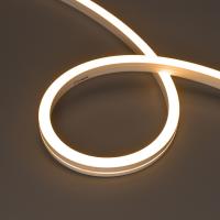 Гибкий неон MOONLIGHT-SIDE-A140-12x17mm 24V Warm2700 (9.6 W/m, IP67, 5m, wire x2, Arlight, Вывод кабеля боковой)