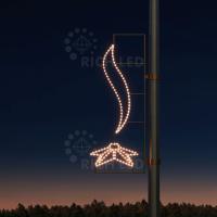 Светодиодная консоль Rich LED на металлокаркасе, тип 9-5, 220 В,RWW Светодиодная консоль Rich LED на металлокаркасе, тип 9-5, 220 В,RWW