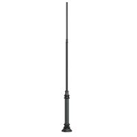 Опора фланцевая OXOR-OT3-DE-D160-L3500 (BK) (Arlight, Сталь)