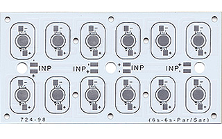 Плата 60x120-12E PARALLEL (6S-6S, 724-98) (Turlens, -)