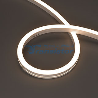 Светодиодная лента герметичная MOONLIGHT-SIDE-X280-20x20mm 24V Warm3500 (10 W/m, IP67, 15m, wire x1) (Arlight, Вывод боковой, 5 лет)