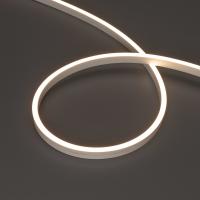 Гибкий неон MOONLIGHT-SIDE-A120-06x12mm 24V Warm3000 (9.6 W/m, IP65, 5m, wire x2, Arlight, Вывод кабеля прямой)