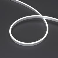 Герметичная лента MOONLIGHT-5000S-SIDE-2835-120-24V White (6х12mm, 10W, IP67, Arlight, Вывод кабеля прямой)