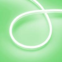 Гибкий неон AURORA-PS-A120-12x6mm 24V Green (10 W/m, IP65, 2835, 5m, Arlight, Силикон)