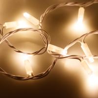 Светодиодная гирлянда ARD-STRING-PRO-10000-WHITE-100LED-FLASH WARM (230V, 7W, Ardecoled, IP65)
