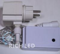 Блок питания Rich LED 1.5 м с КНОПКОЙ для водопадов Rich LED. Можно подключить до 2-х водопадов на 1 блок