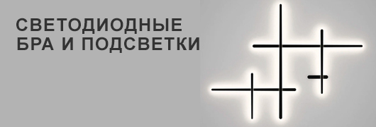 Светодиодные бра и настенные светильники