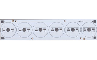 Плата 156x34-6E Emitter (6x LED, 724-133) (Turlens, -)