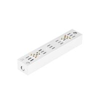Коннектор прямой MAG-CON-25-I-POWER (WH, 5LN) (Arlight, IP20 Пластик, 5 лет)