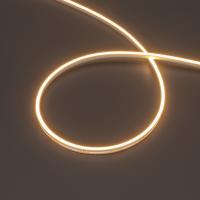 Гибкий неон MOONLIGHT-SIDE-T-M196-03x06mm 24V Warm2700 (7.2 W/m, IP54, 2216, 5m, wire x2, Arlight, Вывод кабеля прямой)