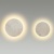 Накладной светильник Odeon Light Travertino 6625/8WL