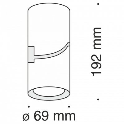Спот Maytoni Tube C019CW-01B4K