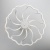 Потолочная люстра Eurosvet Begonia 90095/10 белый 100W Потолочная люстра Eurosvet Begonia 90095/10 белый 100W