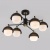 Люстра на штанге Eurosvet Nocciola 70106/6 черный Люстра на штанге Eurosvet Nocciola 70106/6 черный