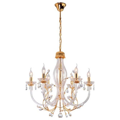 Подвесная люстра Arte Lamp Aligote A8230LM-6GO