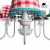 Подвесная люстра Arte Lamp Kids A5165LM-5WH