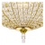 Потолочная люстра Arte Lamp Turbante A6850PL-4GO Потолочная люстра Arte Lamp Turbante A6850PL-4GO