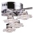Потолочная люстра Arte Lamp Girandola A3104PL-6-1CC Потолочная люстра Arte Lamp Girandola A3104PL-6-1CC