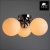 Потолочная люстра Arte Lamp Gelataio A2560PL-3CC Потолочная люстра Arte Lamp Gelataio A2560PL-3CC