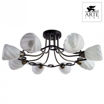Потолочная люстра Arte Lamp Swirls A6253PL-8BA
