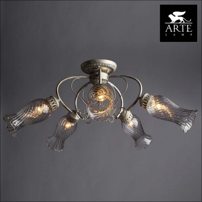 Потолочная люстра Arte Lamp Gemma A6335PL-5WG