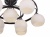 Потолочная люстра Arte Lamp Fiorentino A7148PL-9CK
