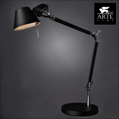 Настольная лампа офисная Arte Lamp Airone A2098LT-1BK