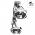 Спот Arte Lamp Alieno A4506PL-2CC Спот Arte Lamp Alieno A4506PL-2CC