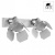 Спот Arte Lamp Cinema A3092AP-2WH Спот Arte Lamp Cinema A3092AP-2WH